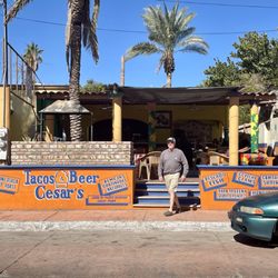 Cesar's - Can't miss it, on the street that paralells the Pedestrian, one street over.