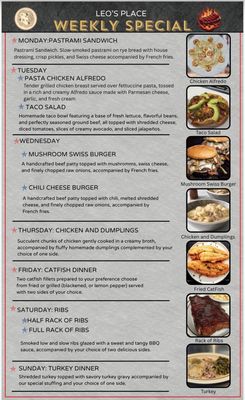 Menu photo 4 Leo's Place Cleveland, OK Menu photo 4 Leo's Place Cleveland, OK