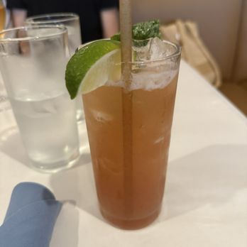 Citron Bistro - This is a yummy mocktail they had. - Breakfast & Brunch Near Me - Hobe Sound, Florida