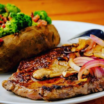 Platnum BBQ - Rib eye Steak and Loaded Bake Potato - Barbeque Near Me - Little Rock, Arkansas Platnum BBQ - Rib eye Steak and Loaded Bake Potato - Barbeque Near Me - Little Rock, Arkansas
