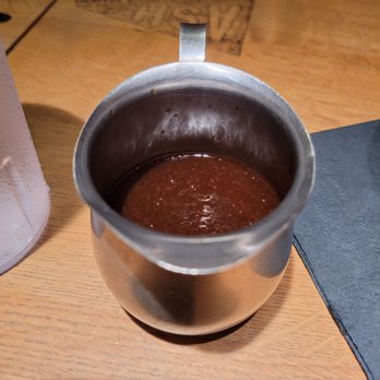Aloha Steak House - This sauce is made in-house and so delicious on the steak - Steakhouses Near Me - Honolulu, Hawaii Aloha Steak House - This sauce is made in-house and so delicious on the steak - Steakhouses Near Me - Honolulu, Hawaii