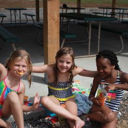 Camp Horizons - Having fun with friends and snacks!