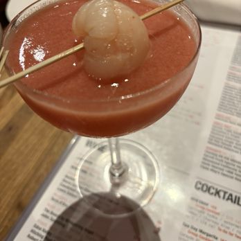 Eureka! - Strawberry lychee martini $16 - American Near Me - Concord, California