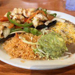 Avila's El Ranchito - Shrimp fajitas