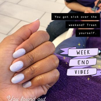 Sweet Moment Nails & Pedi - Jenny did my dip powder manicure; the color is OPI 55 (in the salon on their dip-powder-color rings). Hana did my milk & honey pedicure. - Nail Salons Near Me - Houston, Texas