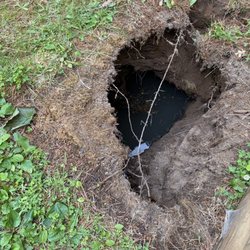 Morningside Resorts - Septic sink hole