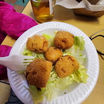 Shrimp N Stuff - Boudian balls - Seafood Near Me - Galveston, Texas Shrimp N Stuff - Boudian balls - Seafood Near Me - Galveston, Texas