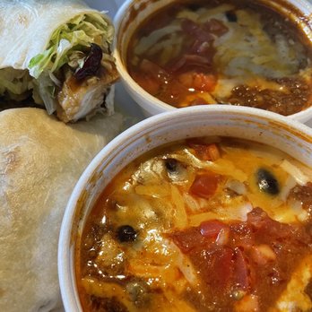 Uptown Charlie's - Chicken Wrap with chili - American Near Me - Greensboro, North Carolina Uptown Charlie's - Chicken Wrap with chili - American Near Me - Greensboro, North Carolina