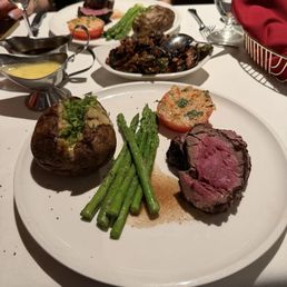 Half the shared plate of steak $170 totally worth it