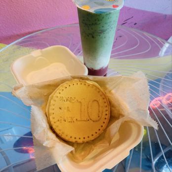 Pengo Drink Station - Strawberry Macha with coin cheese! - Juice Bars & Smoothies Near Me - Laguna Hills, California Pengo Drink Station - Strawberry Macha with coin cheese! - Juice Bars & Smoothies Near Me - Laguna Hills, California