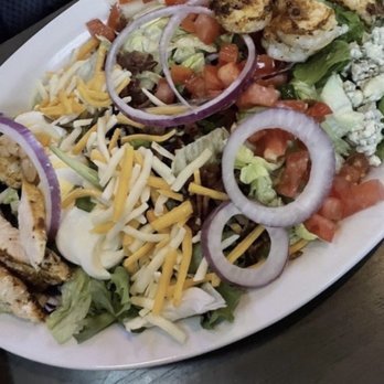 Miller's Ale House - BLACKENED SHRIMP & CHICKEN COBB SALAD - Sports Bars Near Me - Davenport, Florida Miller's Ale House - BLACKENED SHRIMP & CHICKEN COBB SALAD - Sports Bars Near Me - Davenport, Florida