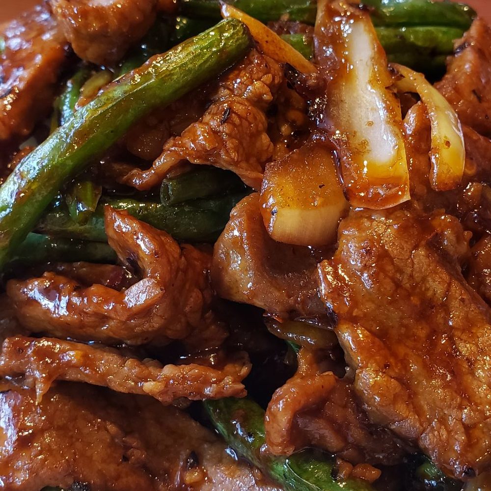 Rainbow House - Beef with green beans - Chinese Near Me - Albany, Oregon Rainbow House - Beef with green beans - Chinese Near Me - Albany, Oregon