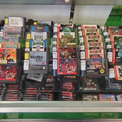 Gameroom - Some old Sega games.