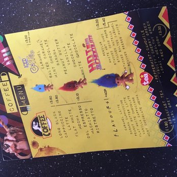 Cereal Killer Cafe - Full paper menu (back) - Breakfast & Brunch Near Me - London, XGL