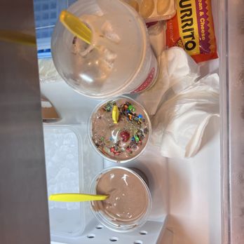 Andy's Frozen Custard - Attempting to freeze our "frozen" custard - Desserts Near Me - College Station, Texas Andy's Frozen Custard - Attempting to freeze our "frozen" custard - Desserts Near Me - College Station, Texas