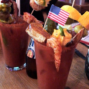 Bub City - Exercised my creativity with their bloody bar! Loved their options of toppings. - Barbeque Near Me - Chicago, Illinois