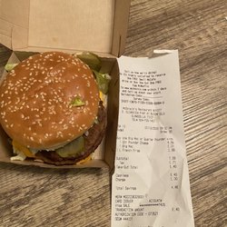 McDonald's - Suppose to be a Big Mac.