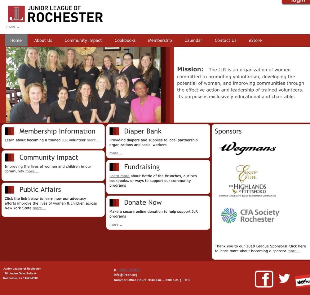 Junior League Of Rochester - social services organization in Rochester, NY