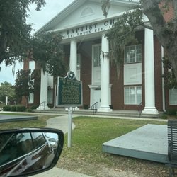 First Baptist Church - Front of the church!