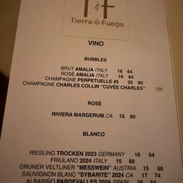 Merino menu Merino menu