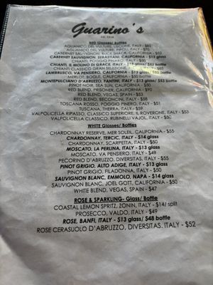 Menu photo 6 Guarino's Restaurant Cleveland, OH Menu photo 6 Guarino's Restaurant Cleveland, OH