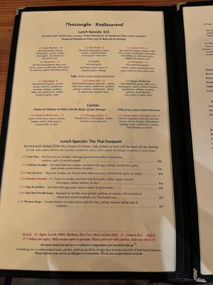 Menu photo 7 Thai Angle Restaurant Durham, NC Menu photo 7 Thai Angle Restaurant Durham, NC