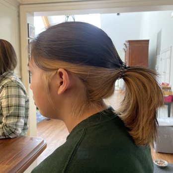 Matt Miravi Hair Studio - Peak-a-boo coloring - Hair Stylists Near Me - Great Falls, Virginia