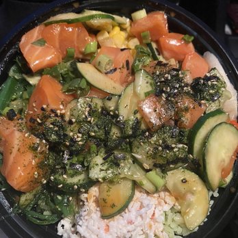 The Low-Key Poke Joint - Salmon Regular Poke Bowl - Poke Near Me - Riverside, California The Low-Key Poke Joint - Salmon Regular Poke Bowl - Poke Near Me - Riverside, California