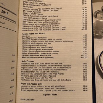 Cipriani - Italian Near Me - Las Vegas, Nevada