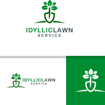Fourth Dimension Logo - Idyllic Lawn Service - Logo by Fourthdimensionlogo - Graphic Design Near Me