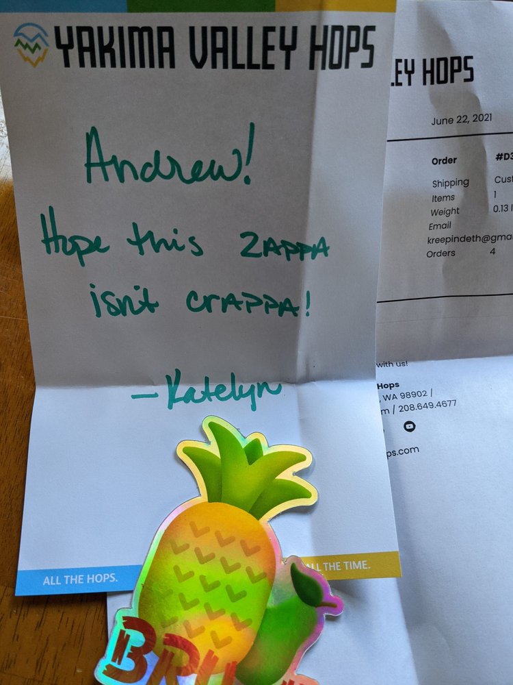 YAKIMA VALLEY HOPS Updated October 2024 702 N 1st Ave, Yakima, Washington Brewing Supplies