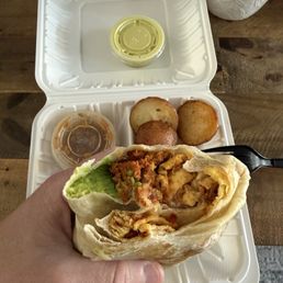 Chorizo Burrito + Avo