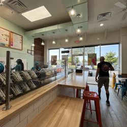 Inside of cafe