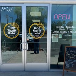 Yong Sheng Herbs & More - The entrance to our new location at 2637 E Broadway!