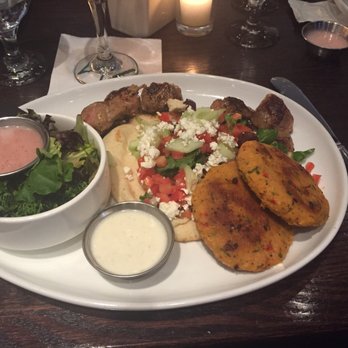 M's Pub - Falafel with lamb. - New American Near Me - Omaha, Nebraska