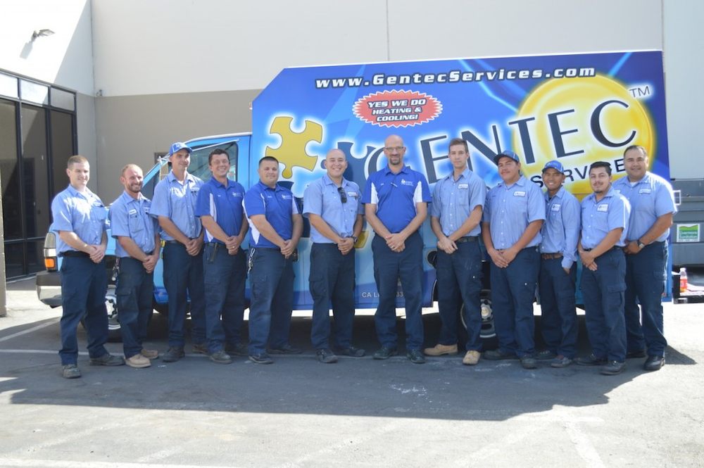 Slide of GENTEC Services