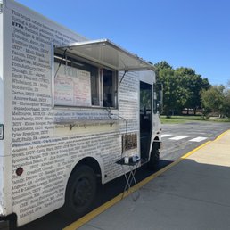 Food truck set up
