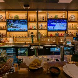 Bar area