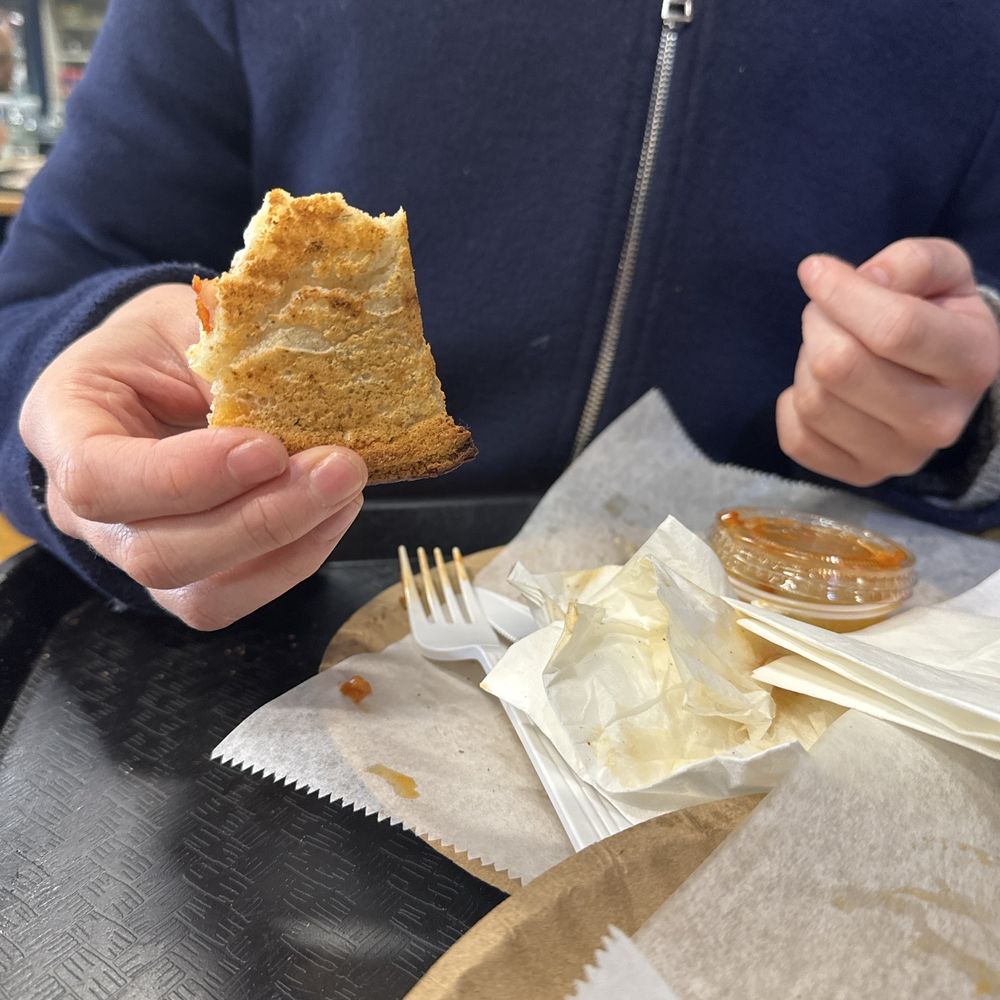 Forgot to take a photo before devouring the calzone Forgot to take a photo before devouring the calzone