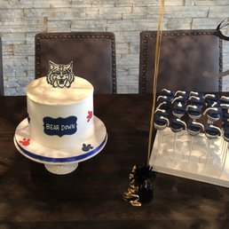 8" round cake and two dozen cake pops 8" round cake and two dozen cake pops