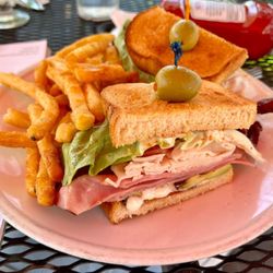 Reds Alehouse - California Club Sandwich