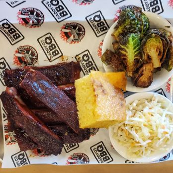 DaddyO's BBQ & Sports Bar - 1/2 Rack of St. Louis Ribs with Brussel Sprouts and Coleslaw - Chicken Wings Near Me - Brooklyn, New York DaddyO's BBQ & Sports Bar - 1/2 Rack of St. Louis Ribs with Brussel Sprouts and Coleslaw - Chicken Wings Near Me - Brooklyn, New York