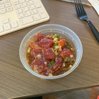 Side Of Aloha - This is a poke bowl with just meat and veggies. This was about 15 bucks and consists of about 3 bites. - Hawaiian Near Me - Draper, Utah Side Of Aloha - This is a poke bowl with just meat and veggies. This was about 15 bucks and consists of about 3 bites. - Hawaiian Near Me - Draper, Utah