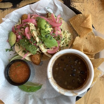 Rock & Brews - Tustin - Baja Beer Battered Fish Tacos - New American Near Me - Tustin, California Rock & Brews - Tustin - Baja Beer Battered Fish Tacos - New American Near Me - Tustin, California