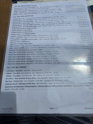 Menu photo 2 Northern Taphouse Lakeville, MN Menu photo 2 Northern Taphouse Lakeville, MN