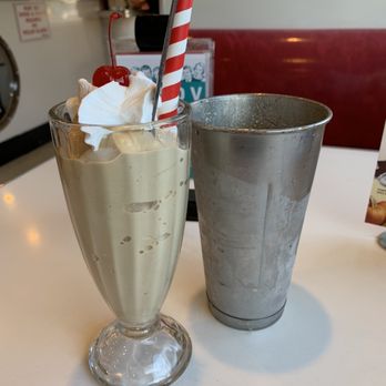 Ruby's Diner - Coffee Milkshake - Burgers Near Me - Newport Beach, California