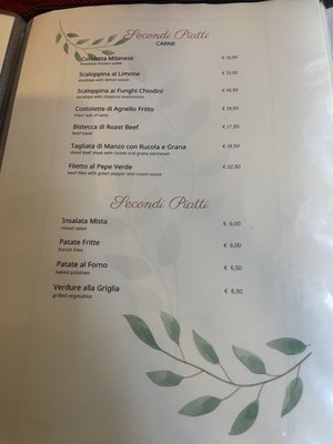 Menu photo 4 La Serenissima Venezia, VE