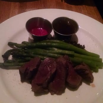 SOHO Restaurant - Elk with asparagus and purple rice - American Near Me - Atlanta, Georgia SOHO Restaurant - Elk with asparagus and purple rice - American Near Me - Atlanta, Georgia
