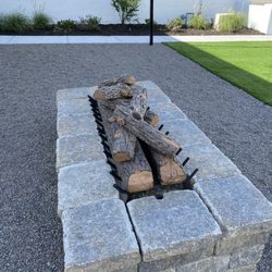 Bull City Ciderworks - Wilmington - One of three fire pits outside in the cider garden.