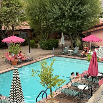 Les Cactus - Pool area - Hotels Near Me - Palm Springs, California